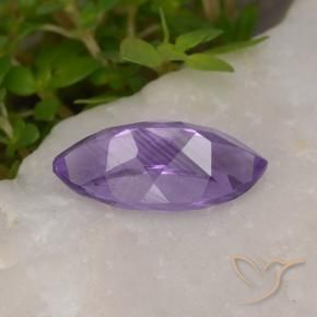 Améthyste Violet foncé naturelle Marquise, 1.94 ct, VS