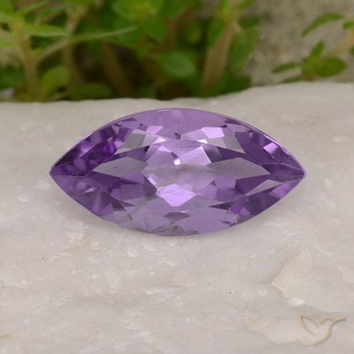 1.82ct Naturel Violet foncé Améthyste, Marquise, VS