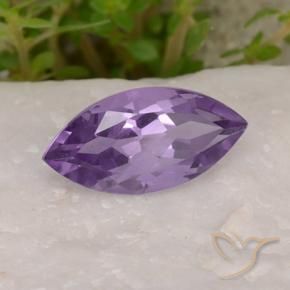 Améthyste Violet foncé naturelle Marquise, 1.82 ct, VS