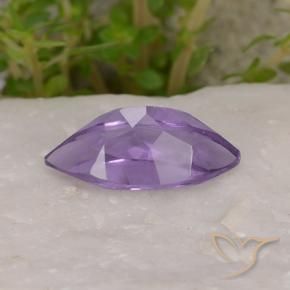 Améthyste Violet foncé naturelle Marquise, 1.82 ct, VS