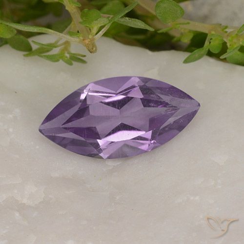 1.58ct Naturel Violet moyen Améthyste, Marquise, VS