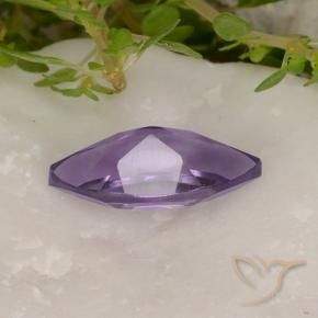 Améthyste Violet moyen naturelle Marquise, 1.58 ct, VS