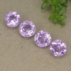 Achetez naturel 2.01ct Violet moyen Améthyste gems, Coupe roude, En provenance Brésil chez GemSelect. En stock, livraison internationale!