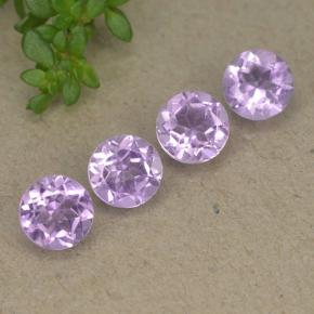 Achetez naturel 2.01ct Violet moyen Améthyste gems, Coupe roude, En provenance Brésil chez GemSelect. En stock, livraison internationale!