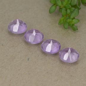 Achetez naturel 2.01ct Violet moyen Améthyste gems, Coupe roude, En provenance Brésil chez GemSelect. En stock, livraison internationale!