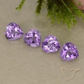 Shop natural 2.69ct Pourpre violacé moyen Améthyste gems, Cœur, from Brésil at GemSelect. In stock, global shipping!