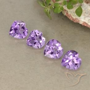 Shop natural 2.98ct Pourpre violacé profond Améthyste gems, Cœur, from Brésil at GemSelect. In stock, global shipping!