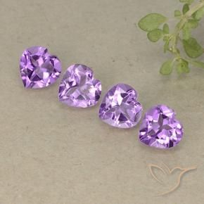 Shop natural 2.83ct Pourpre violacé moyen Améthyste gems, Cœur, from Brésil at GemSelect. In stock, global shipping!