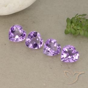 Shop natural 2.50ct Violet Rosâtre Améthyste gems, Cœur, from Brésil at GemSelect. In stock, global shipping!