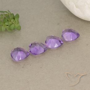 Shop natural 2.50ct Violet Rosâtre Améthyste gems, Cœur, from Brésil at GemSelect. In stock, global shipping!