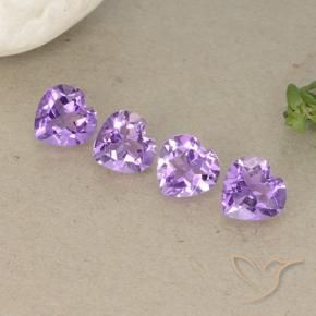 Shop natural 2.76ct Violet moyen Améthyste gems, Cœur, from Brésil at GemSelect. In stock, global shipping!