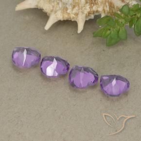 Shop natural 2.65ct Pourpre violacé profond Améthyste gems, Cœur, from Brésil at GemSelect. In stock, global shipping!