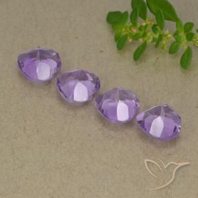 Shop natural 2.90ct Violet moyen Améthyste gems, Cœur, from Brésil at GemSelect. In stock, global shipping!