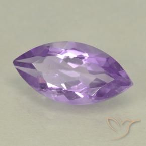 Améthyste Violet moyen naturelle Marquise, 1.82 ct, VS