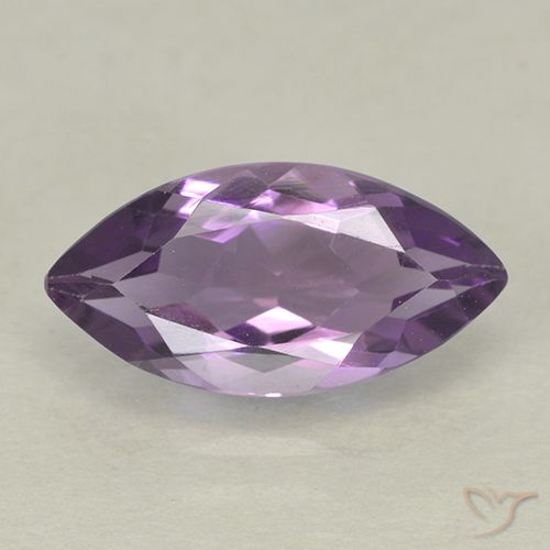 1.62ct Naturel Violet moyen Améthyste, Marquise, VS
