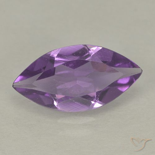 1.32ct Naturel Violet moyen Améthyste, Marquise, VS