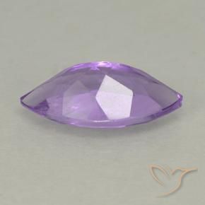 Améthyste Pourpre violacé moyen naturelle Marquise, 1.49 ct, VS