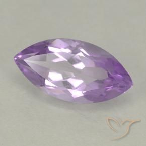 Améthyste Violet iris profond naturelle Marquise, 1.60 ct, VS