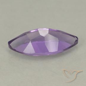 Améthyste Violet moyen naturelle Marquise, 1.55 ct, VS
