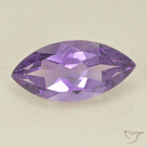 1.64ct Naturel Violet moyen Améthyste, Marquise, VS