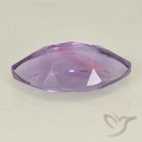 Améthyste Violet rosâtre léger naturelle Marquise, 1.83 ct, VS