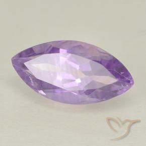 Améthyste Violet Rosâtre naturelle Marquise, 1.99 ct, VS