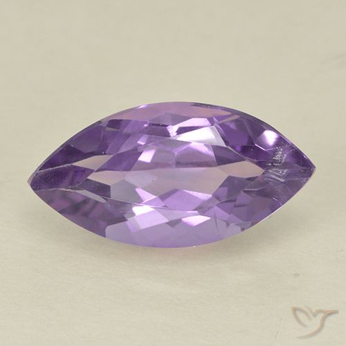Améthyste Violet foncé naturelle Marquise, 1.77 ct, VS