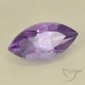 Améthyste Violet moyen naturelle Marquise, 2.01 ct, VS