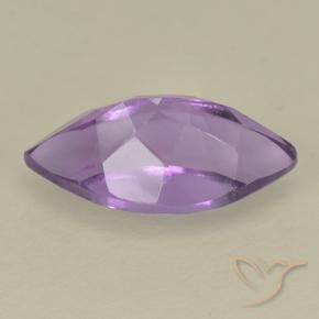 Améthyste Violet moyen naturelle Marquise, 2.01 ct, VS
