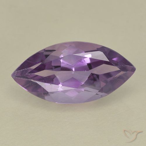 1.69ct Naturel Violet moyen Améthyste, Marquise, VS
