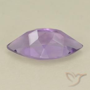 Améthyste Violet moyen naturelle Marquise, 1.69 ct, VS