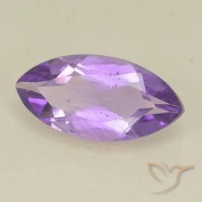 Améthyste Violet foncé naturelle Marquise, 1.45 ct, VS