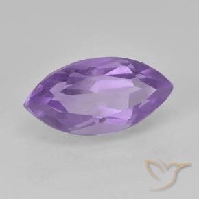 Améthyste Violet moyen naturelle Marquise, 1.97 ct, VS