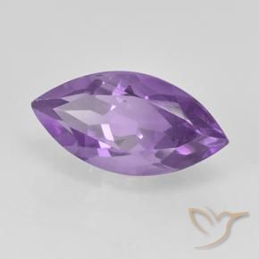 Améthyste Violet moyen naturelle Marquise, 1.97 ct, VS