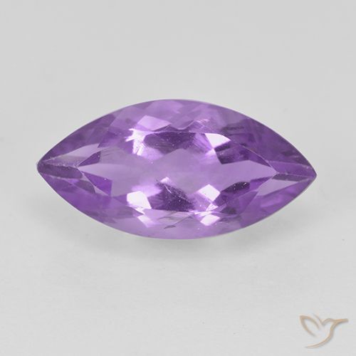 1.65ct Naturel Violet Iris Améthyste, Marquise, VS