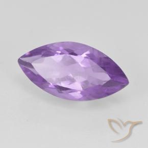 Améthyste Violet Iris naturelle Marquise, 1.65 ct, VS