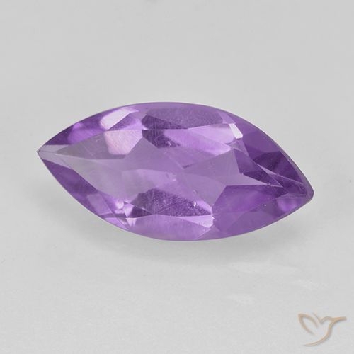 1.37ct Naturel Violet foncé Améthyste, Marquise, VS