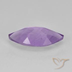 Améthyste Violet foncé naturelle Marquise, 1.37 ct, VS