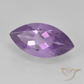 Améthyste Violet moyen naturelle Marquise, 1.88 ct, VS