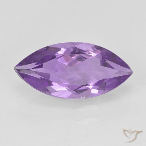 1.39ct Naturel Violet moyen Améthyste, Marquise, VS