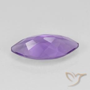 Améthyste Violet iris profond naturelle Marquise, 1.31 ct, VS