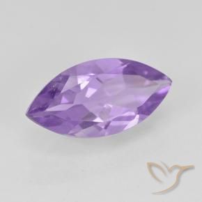 Améthyste Violet moyen naturelle Marquise, 1.45 ct, VS