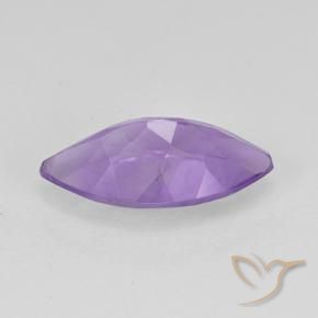 Améthyste Violet moyen naturelle Marquise, 1.45 ct, VS