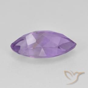 Améthyste Violet moyen naturelle Marquise, 1.77 ct, VS