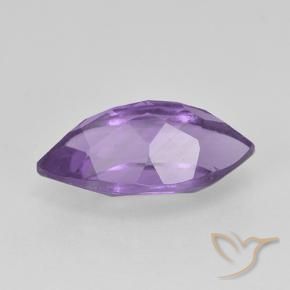 Améthyste Violet moyen naturelle Marquise, 1.92 ct, VS