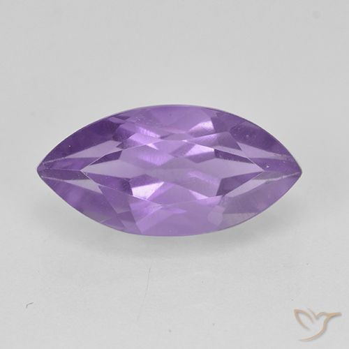 Améthyste Violet moyen naturelle Marquise, 1.99 ct, VS