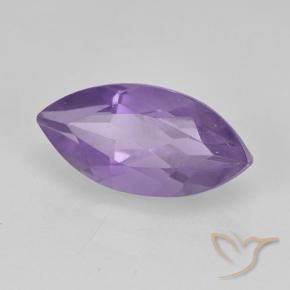 Améthyste Violet moyen naturelle Marquise, 1.99 ct, VS