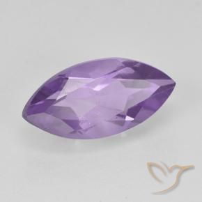 Améthyste Violet moyen naturelle Marquise, 1.73 ct, VS