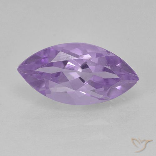 Améthyste Violet moyen naturelle Marquise, 1.94 ct, VS