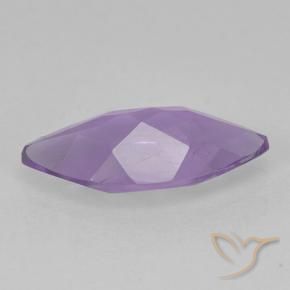Améthyste Violet moyen naturelle Marquise, 1.31 ct, VS-SI